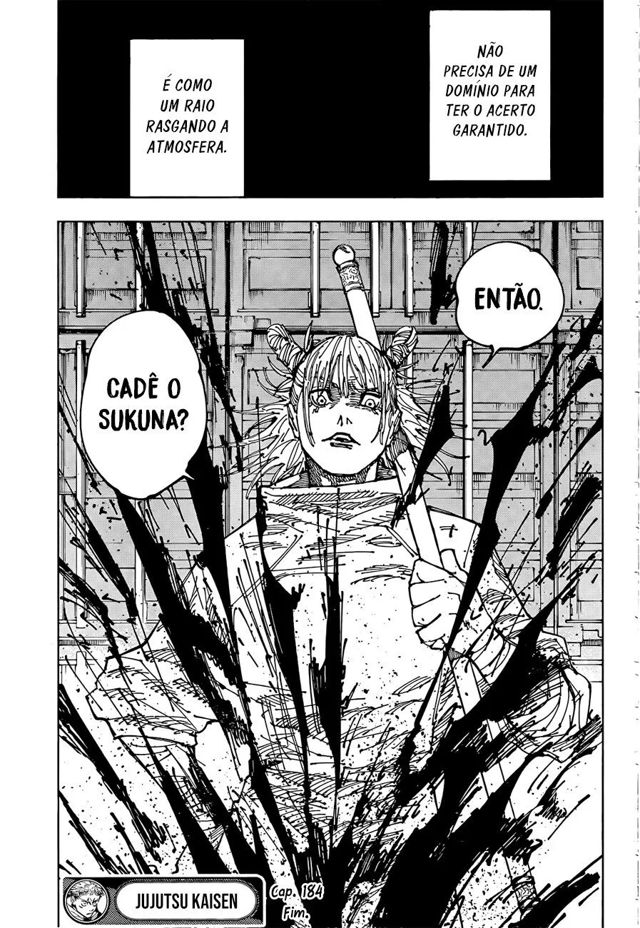 Jujutsu Kaisen — Cap. 184, pág. 20
