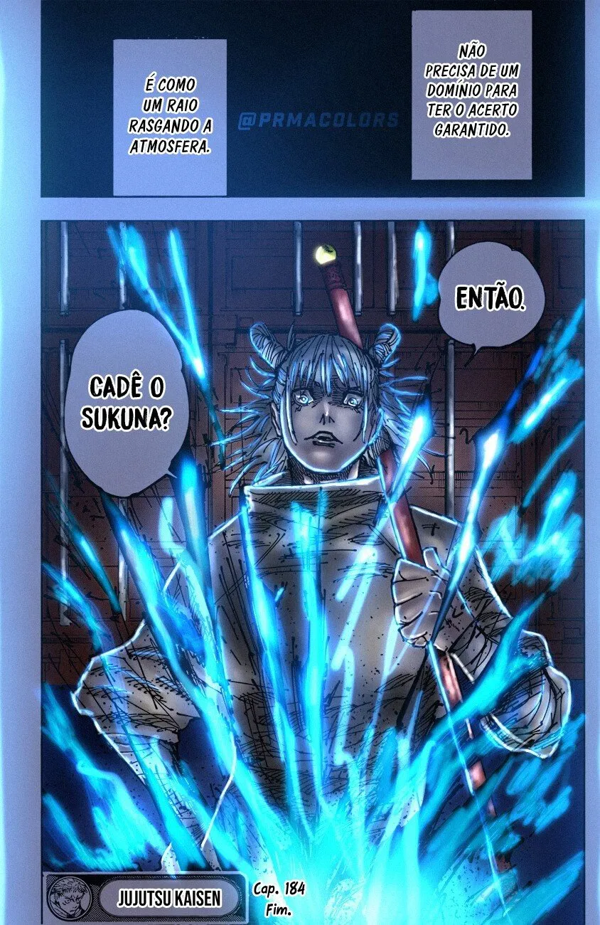 Jujutsu Kaisen — Cap. 184, pág. 24