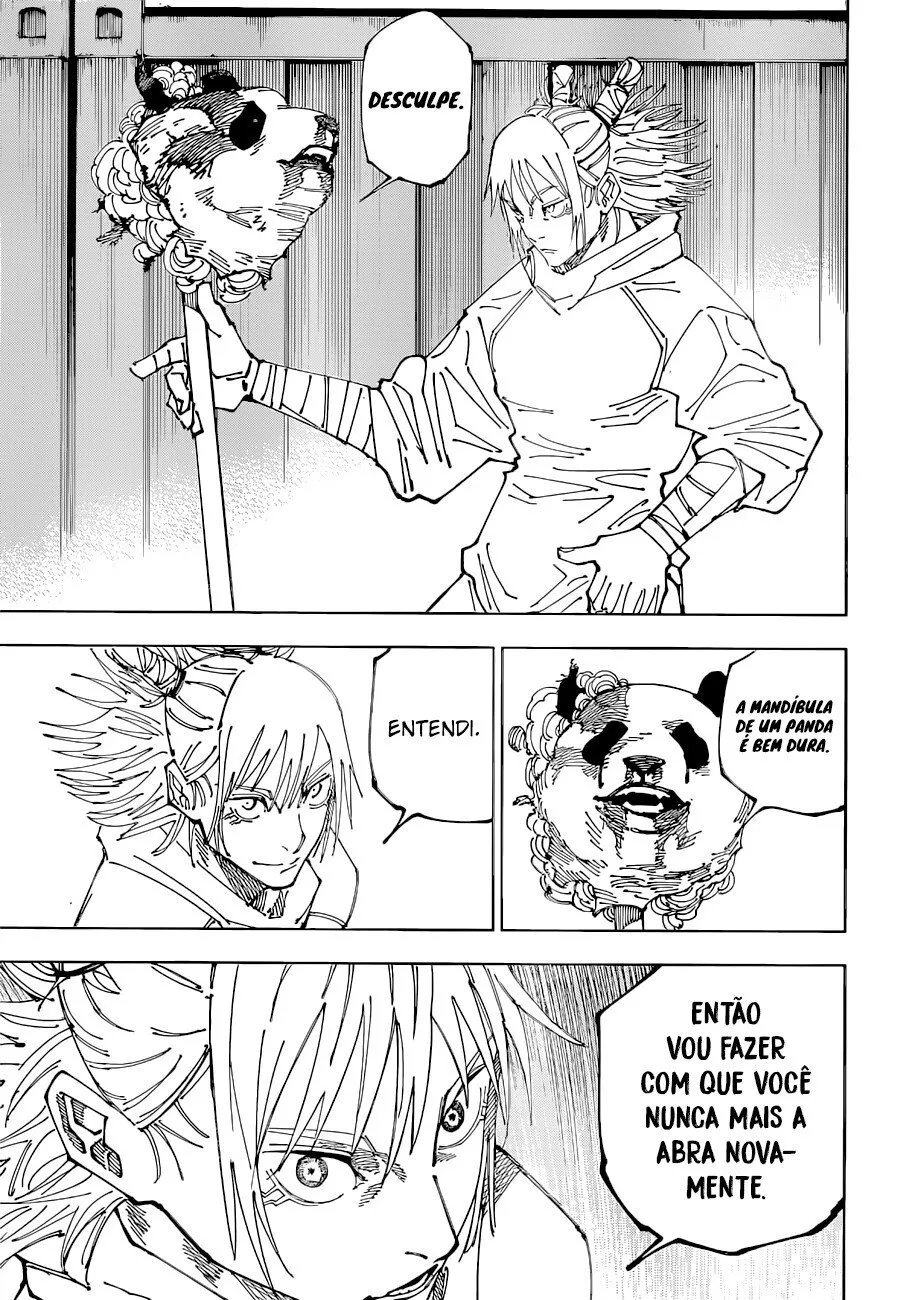 Jujutsu Kaisen — Cap. 185, pág. 18