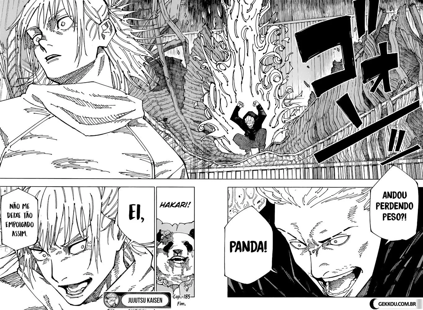 Jujutsu Kaisen — Cap. 185, pág. 19