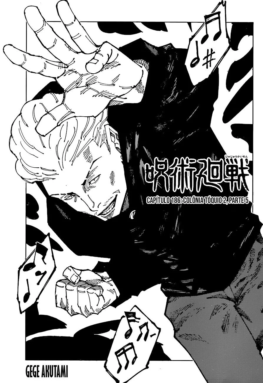 Jujutsu Kaisen — Cap. 186, pág. 3