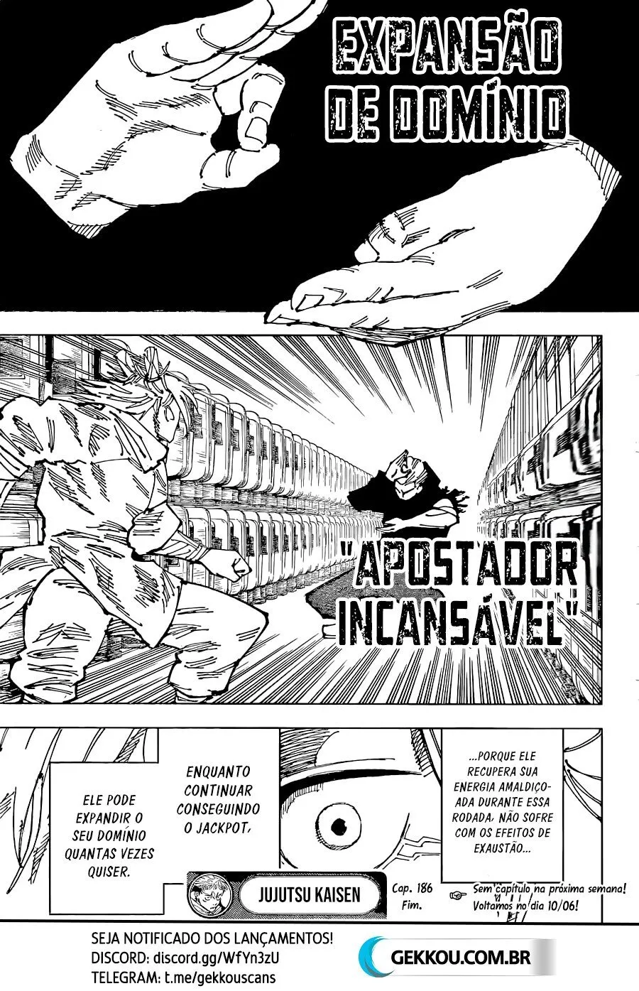 Jujutsu Kaisen — Cap. 186, pág. 19