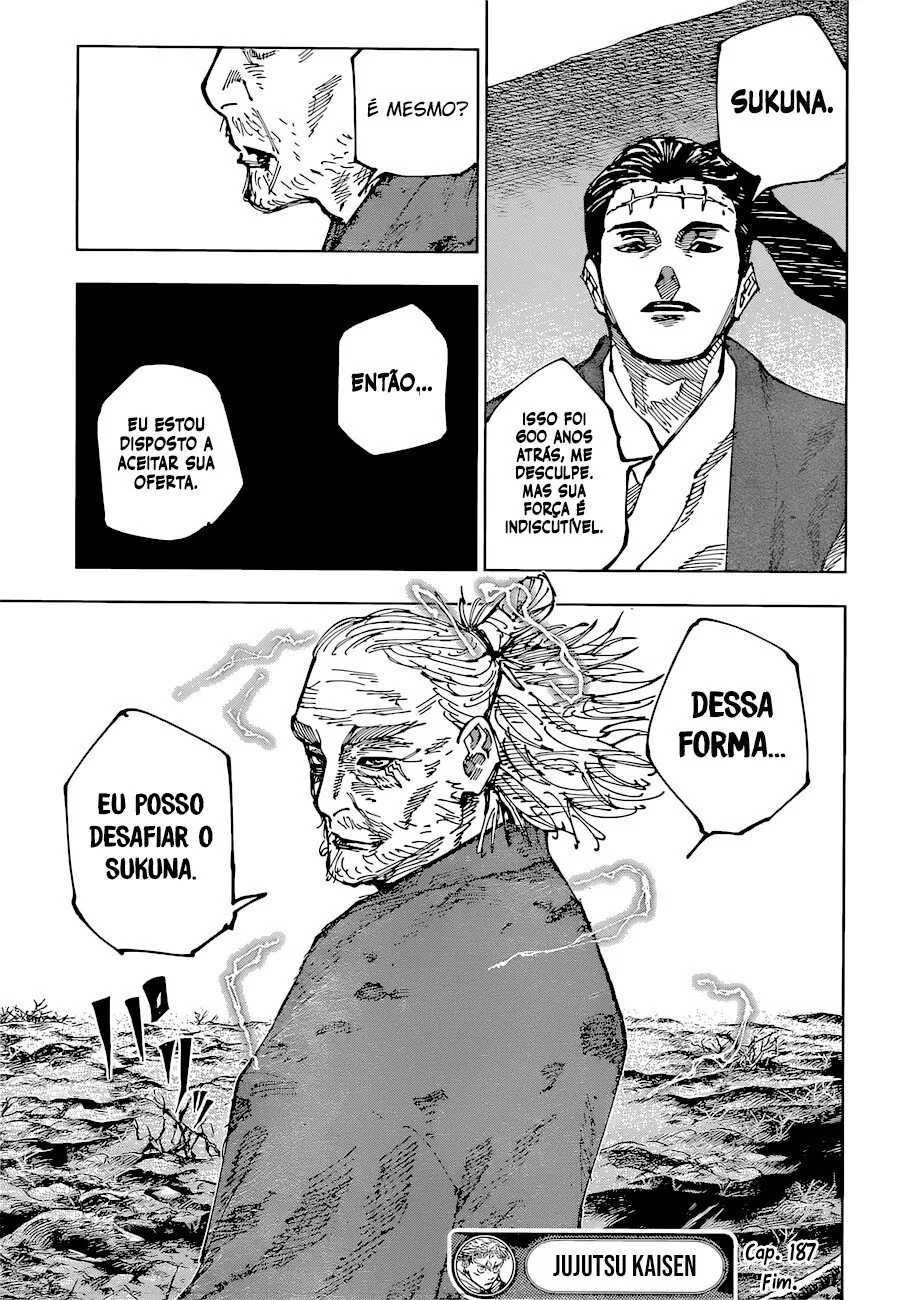 Jujutsu Kaisen — Cap. 187, pág. 19