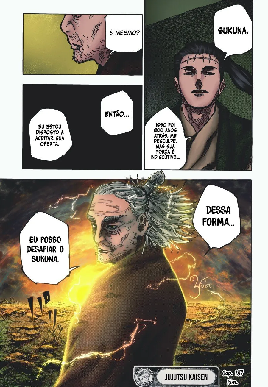 Jujutsu Kaisen — Cap. 187, pág. 22