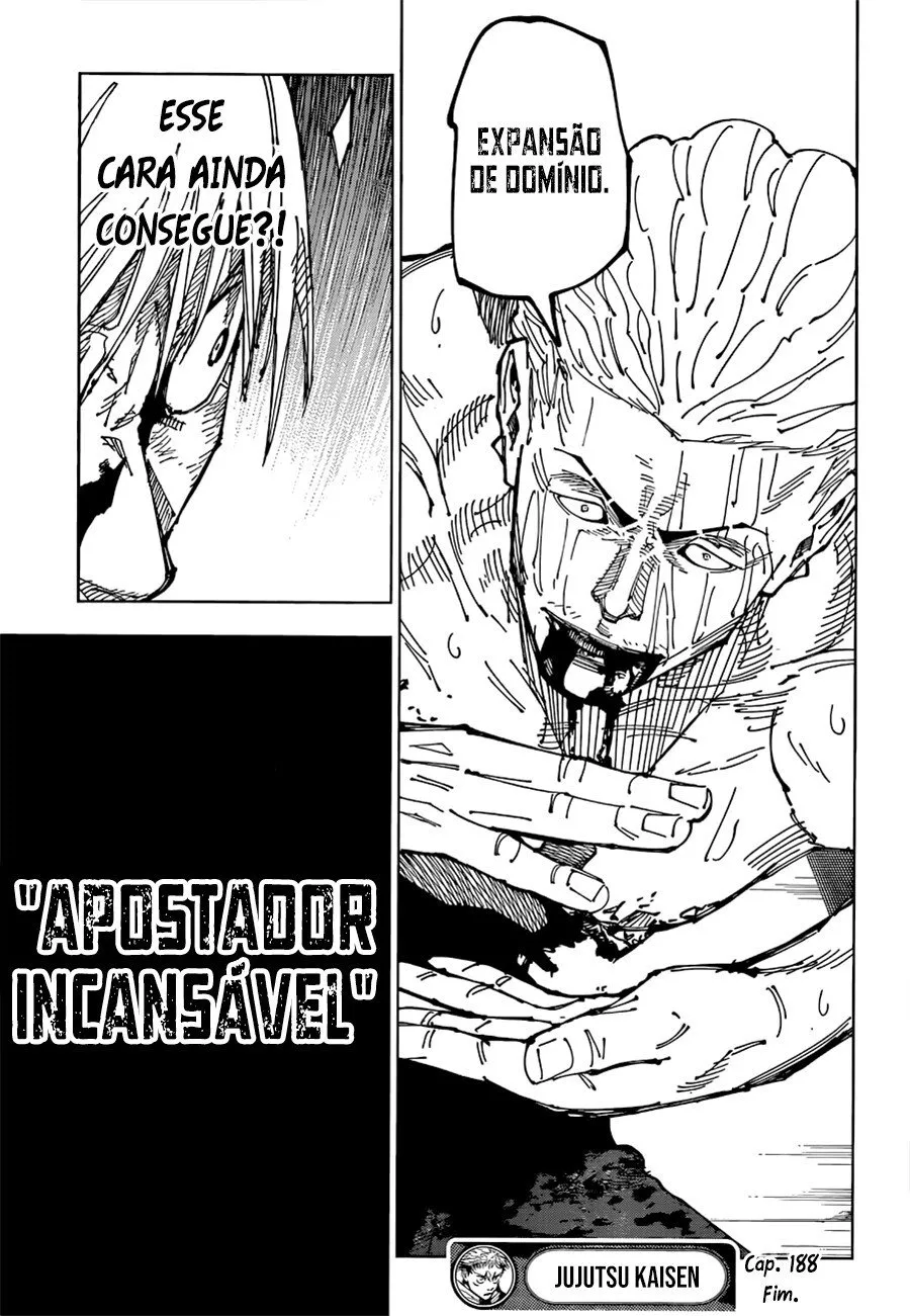 Jujutsu Kaisen — Cap. 188, pág. 18
