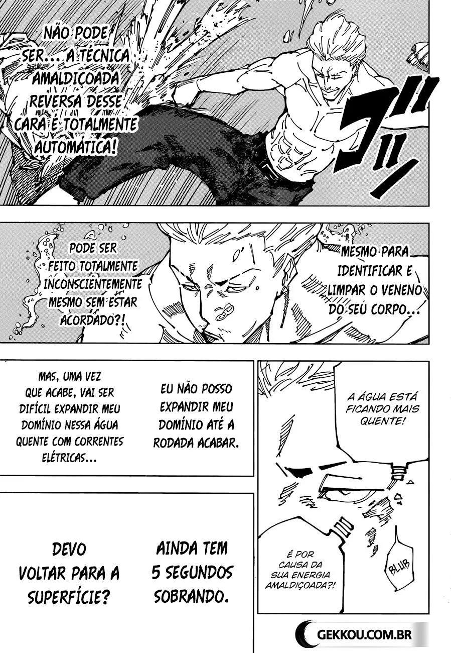 Jujutsu Kaisen — Cap. 189, pág. 18