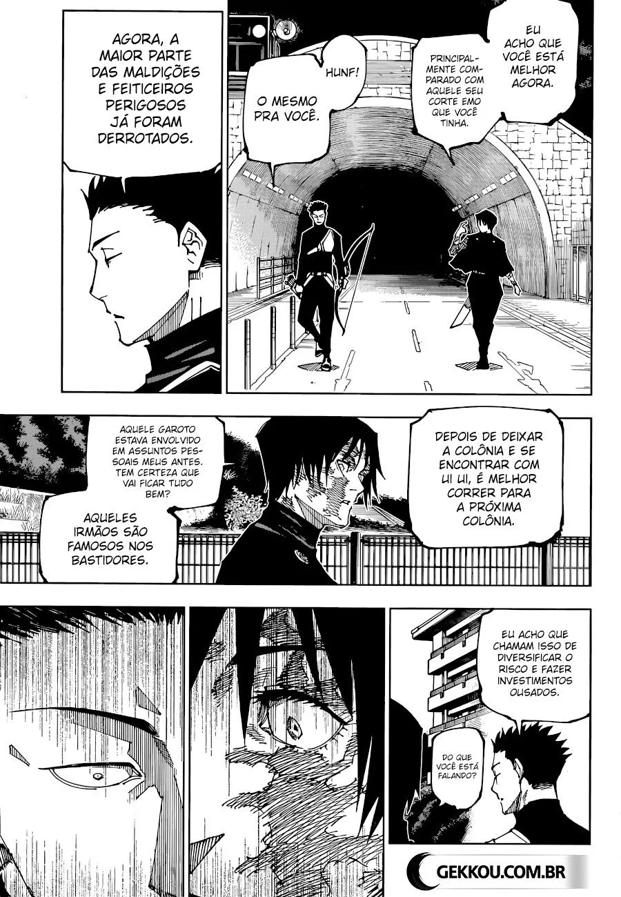 Jujutsu Kaisen — Cap. 190, pág. 18