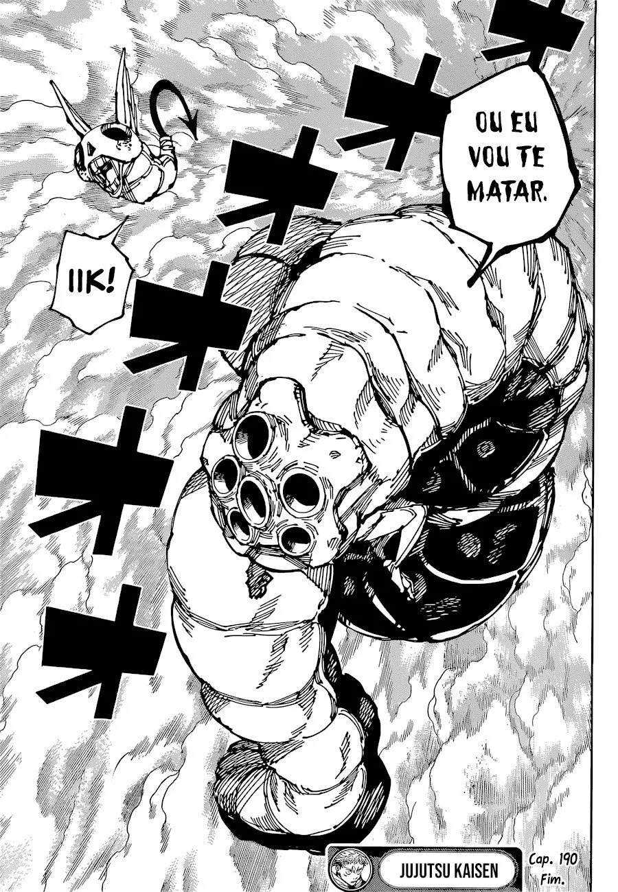 Jujutsu Kaisen — Cap. 190, pág. 20
