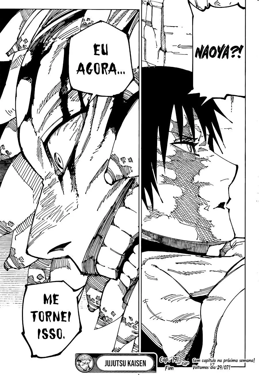 Jujutsu Kaisen — Cap. 191, pág. 20