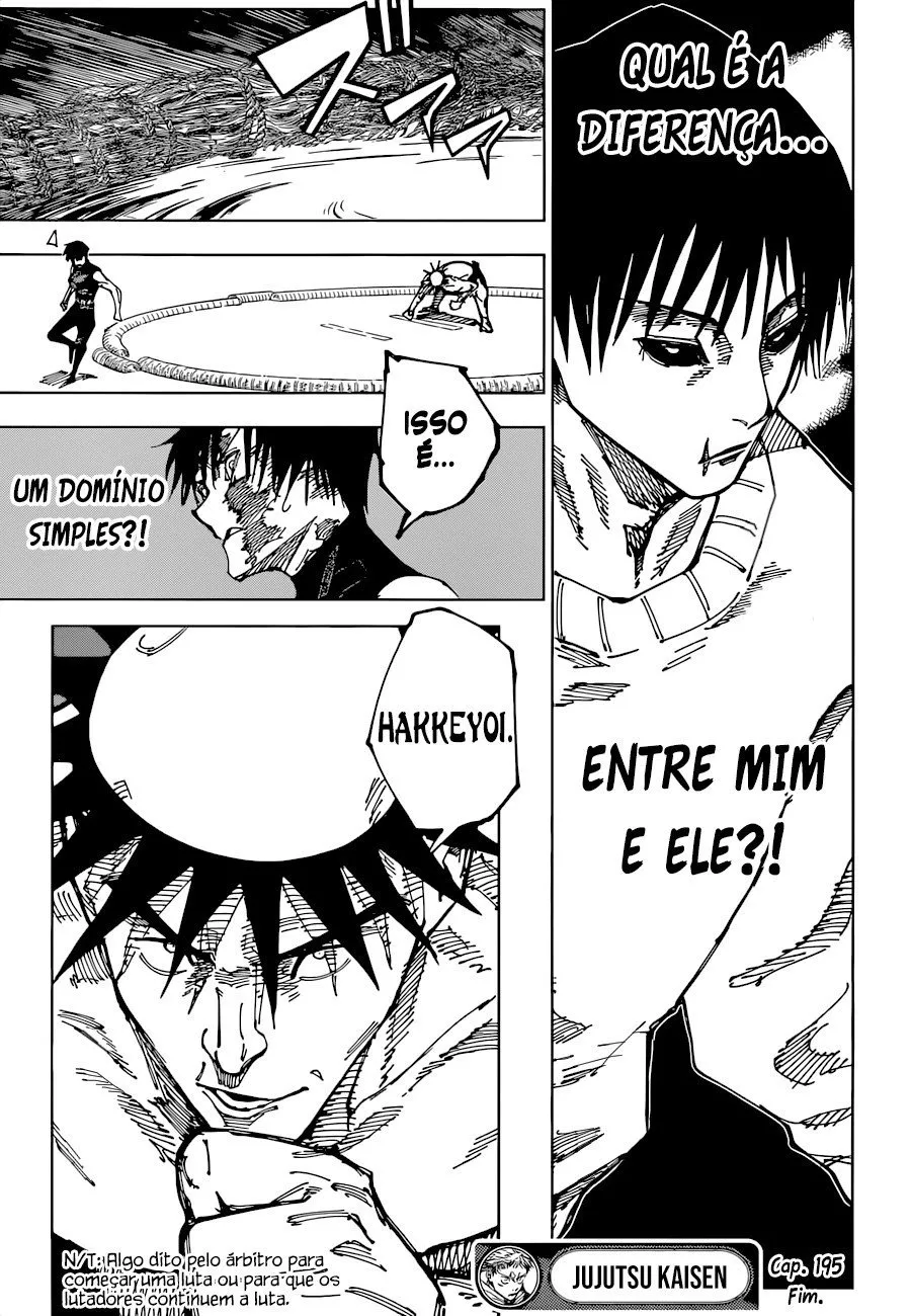 Jujutsu Kaisen — Cap. 195, pág. 20