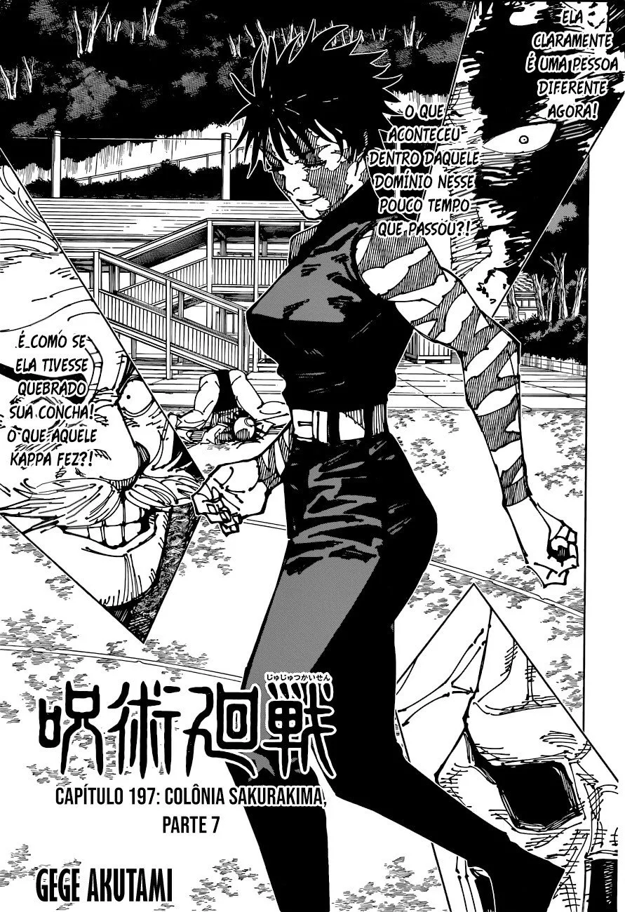 Jujutsu Kaisen — Cap. 197, pág. 3