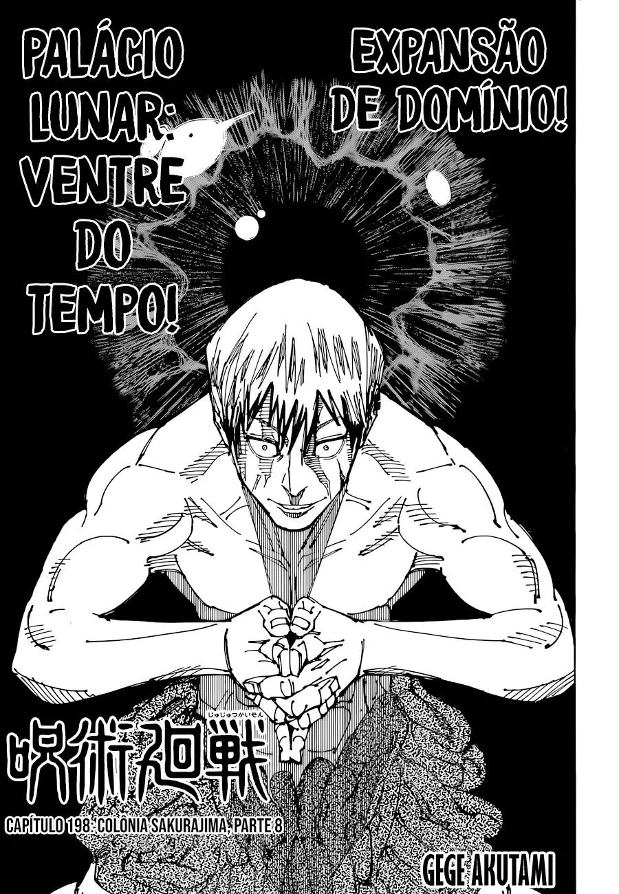 Jujutsu Kaisen — Cap. 198, pág. 3