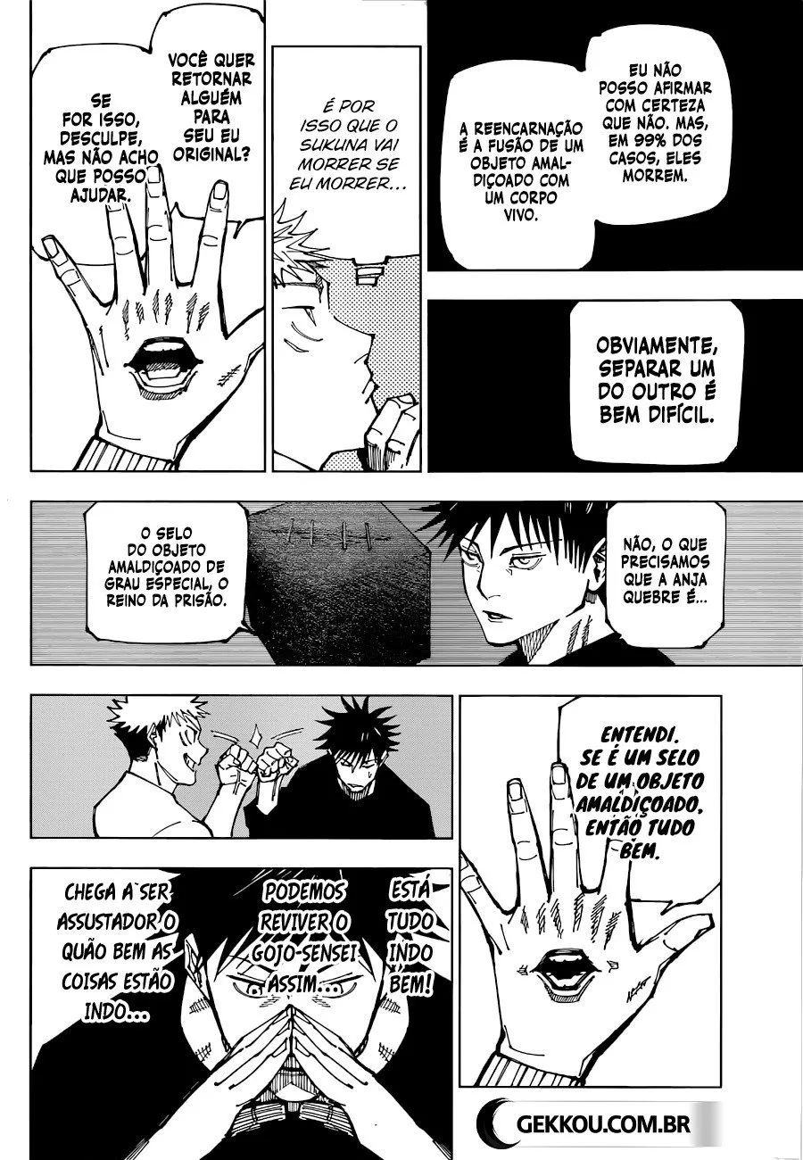 Jujutsu Kaisen — Cap. 199, pág. 18