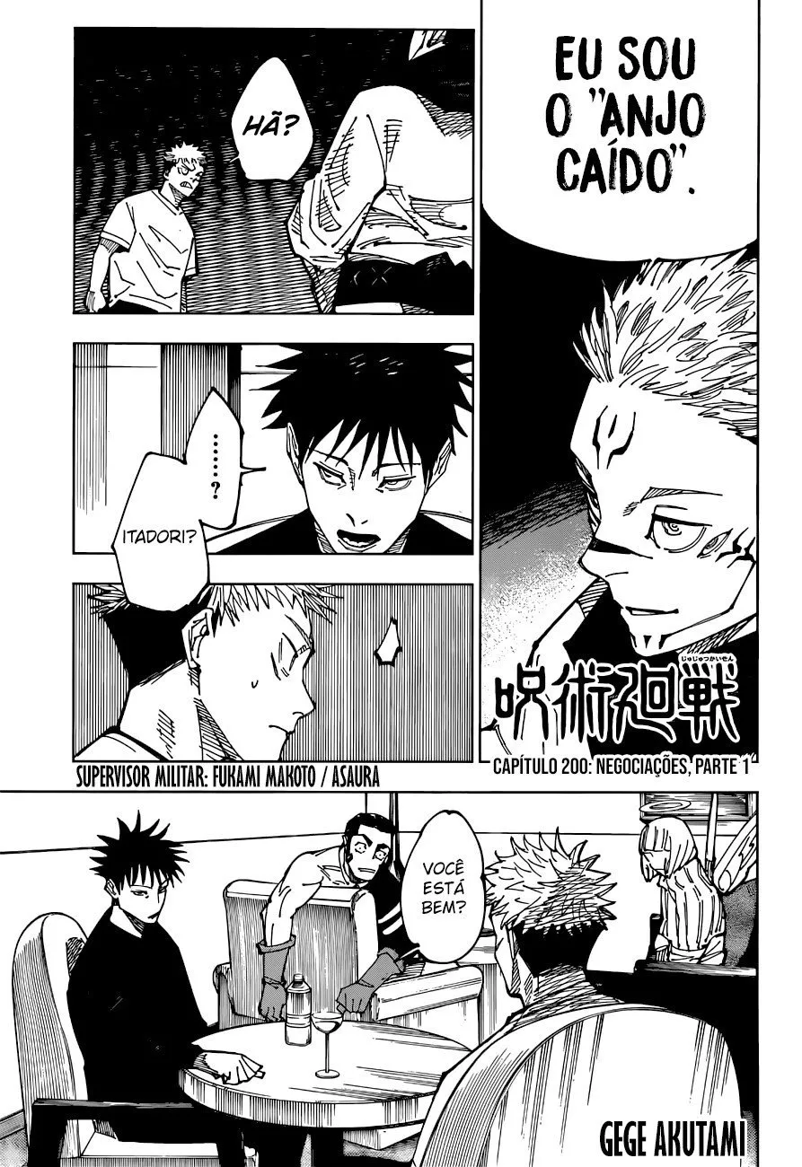 Jujutsu Kaisen — Cap. 200, pág. 3