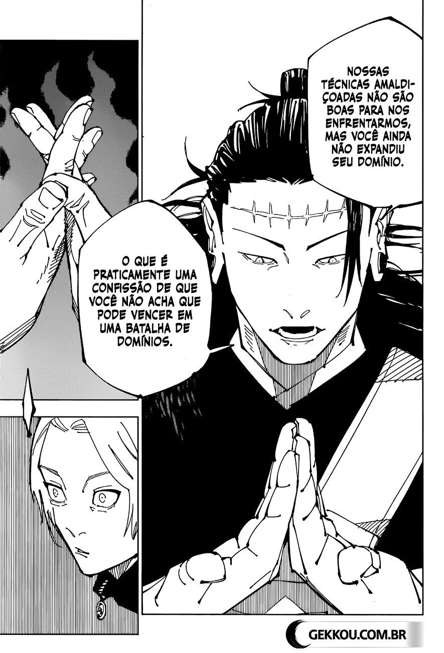 Jujutsu Kaisen — Cap. 205, pág. 16