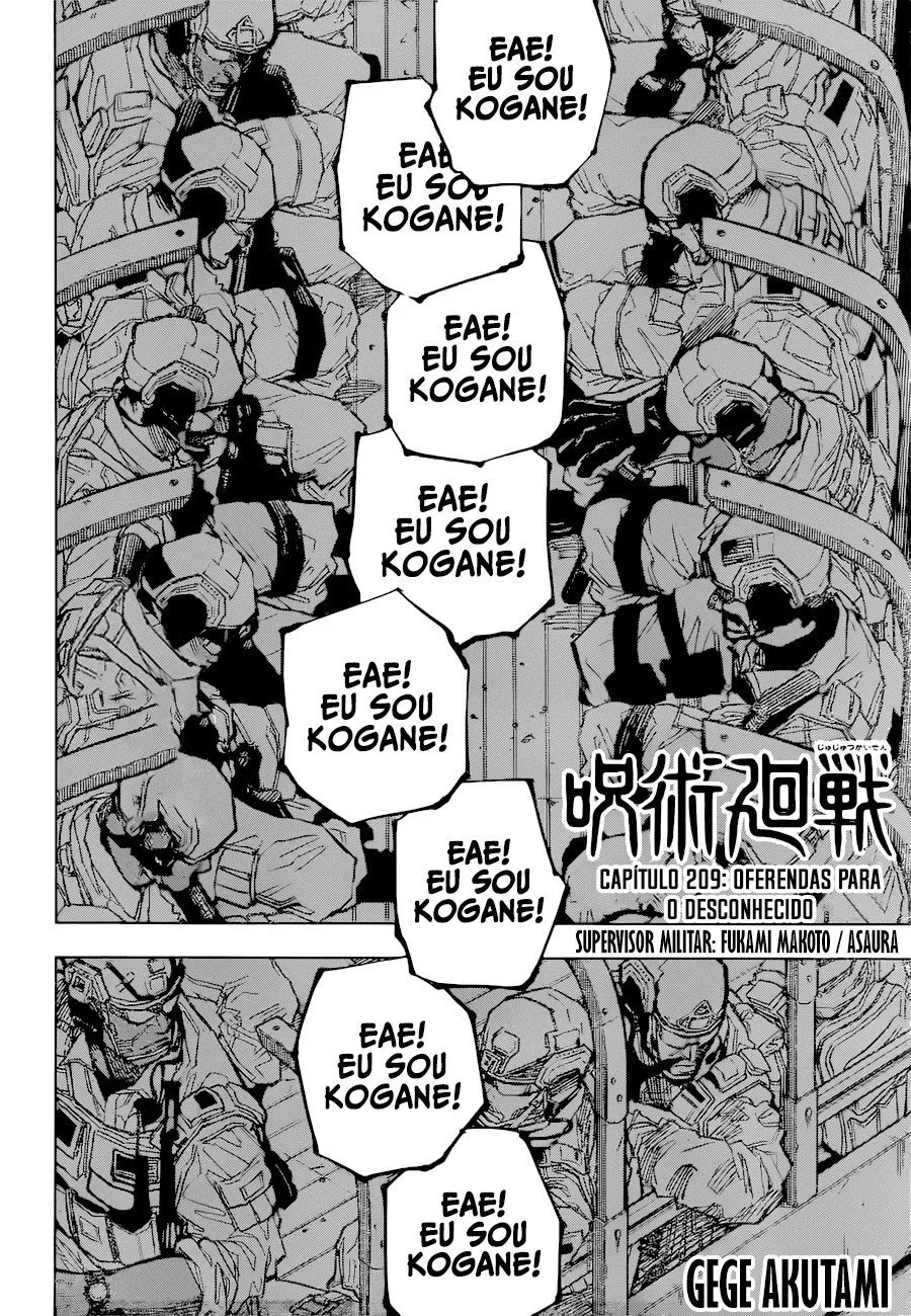Jujutsu Kaisen — Cap. 209, pág. 3