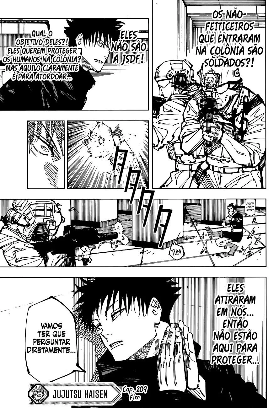 Jujutsu Kaisen — Cap. 209, pág. 20