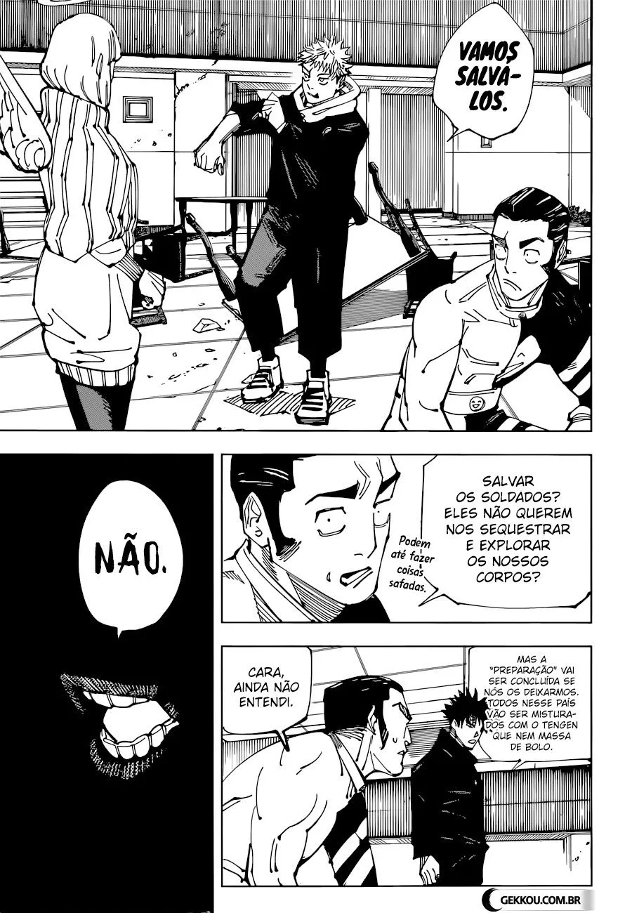 Jujutsu Kaisen — Cap. 210, pág. 6