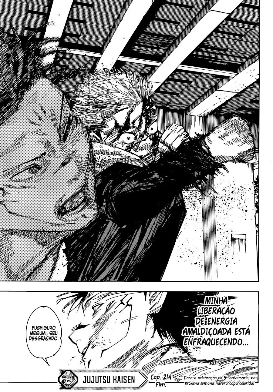 Jujutsu Kaisen — Cap. 214, pág. 19