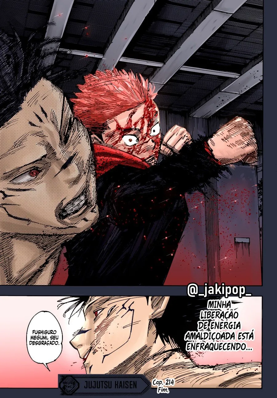 Jujutsu Kaisen — Cap. 214, pág. 22