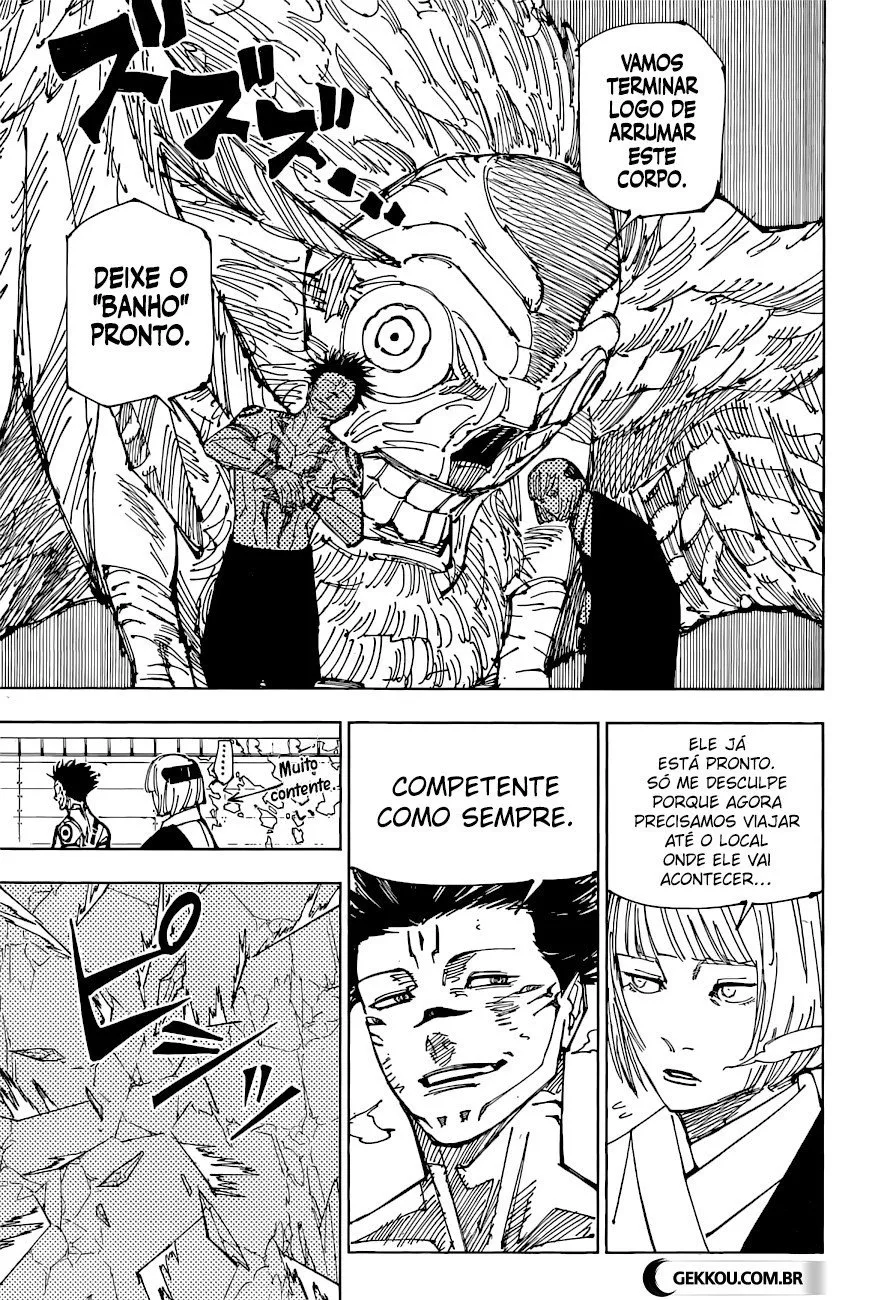Jujutsu Kaisen — Cap. 215, pág. 18