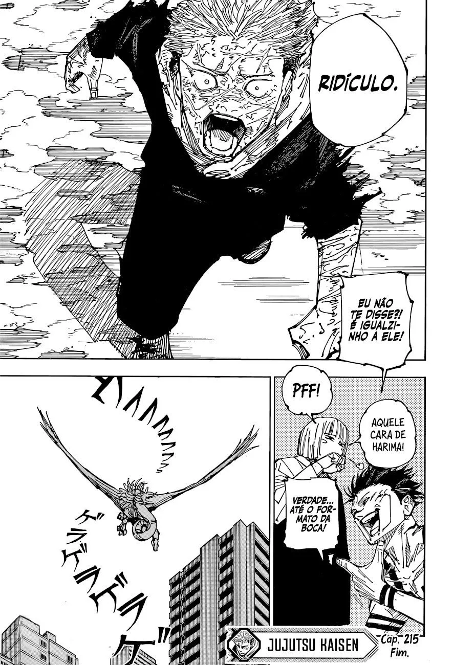 Jujutsu Kaisen — Cap. 215, pág. 20