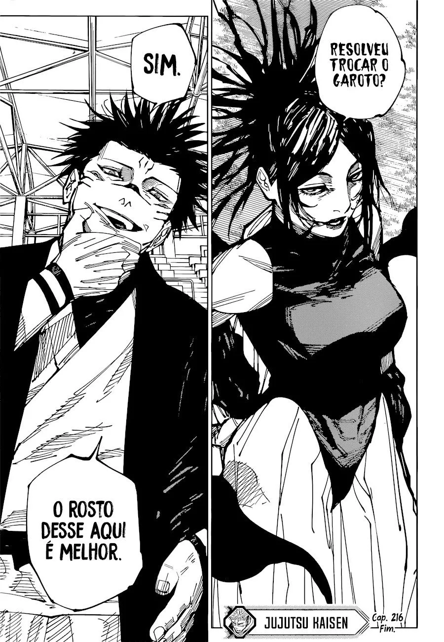 Jujutsu Kaisen — Cap. 216, pág. 20