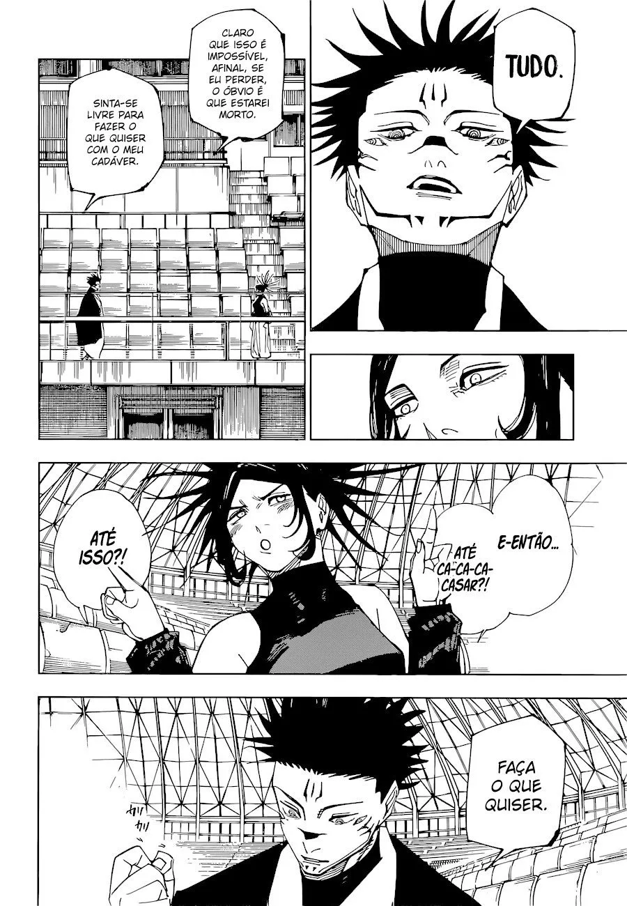 Jujutsu Kaisen — Cap. 217, pág. 8