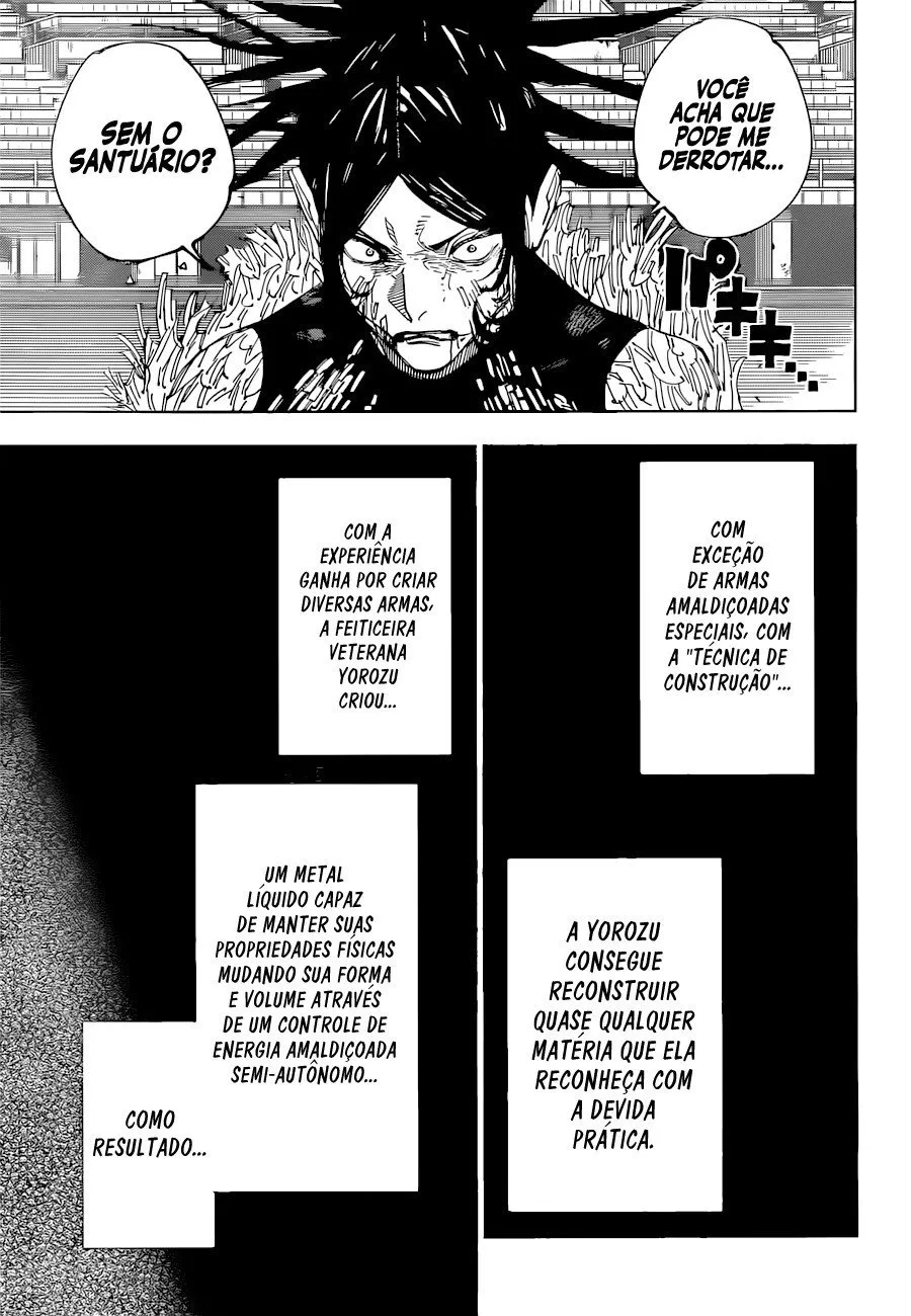 Jujutsu Kaisen — Cap. 217, pág. 18