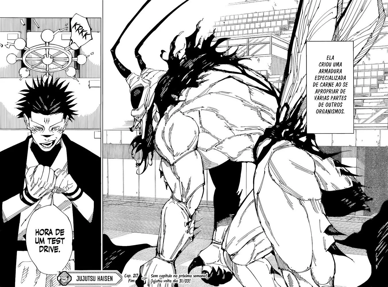 Jujutsu Kaisen — Cap. 217, pág. 19
