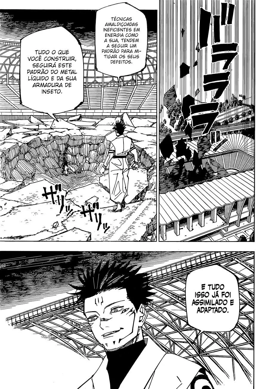 Jujutsu Kaisen — Cap. 219, pág. 18