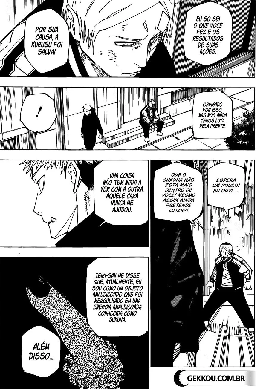 Jujutsu Kaisen — Cap. 220, pág. 16