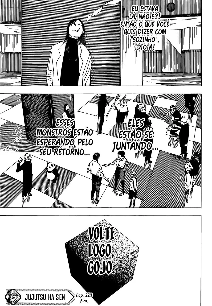 Jujutsu Kaisen — Cap. 220, pág. 20