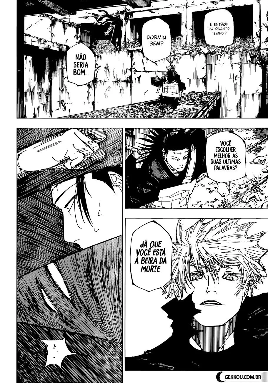 Jujutsu Kaisen — Cap. 221, pág. 12