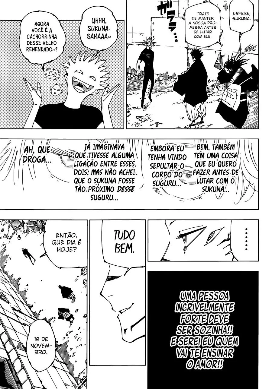 Jujutsu Kaisen — Cap. 221, pág. 17