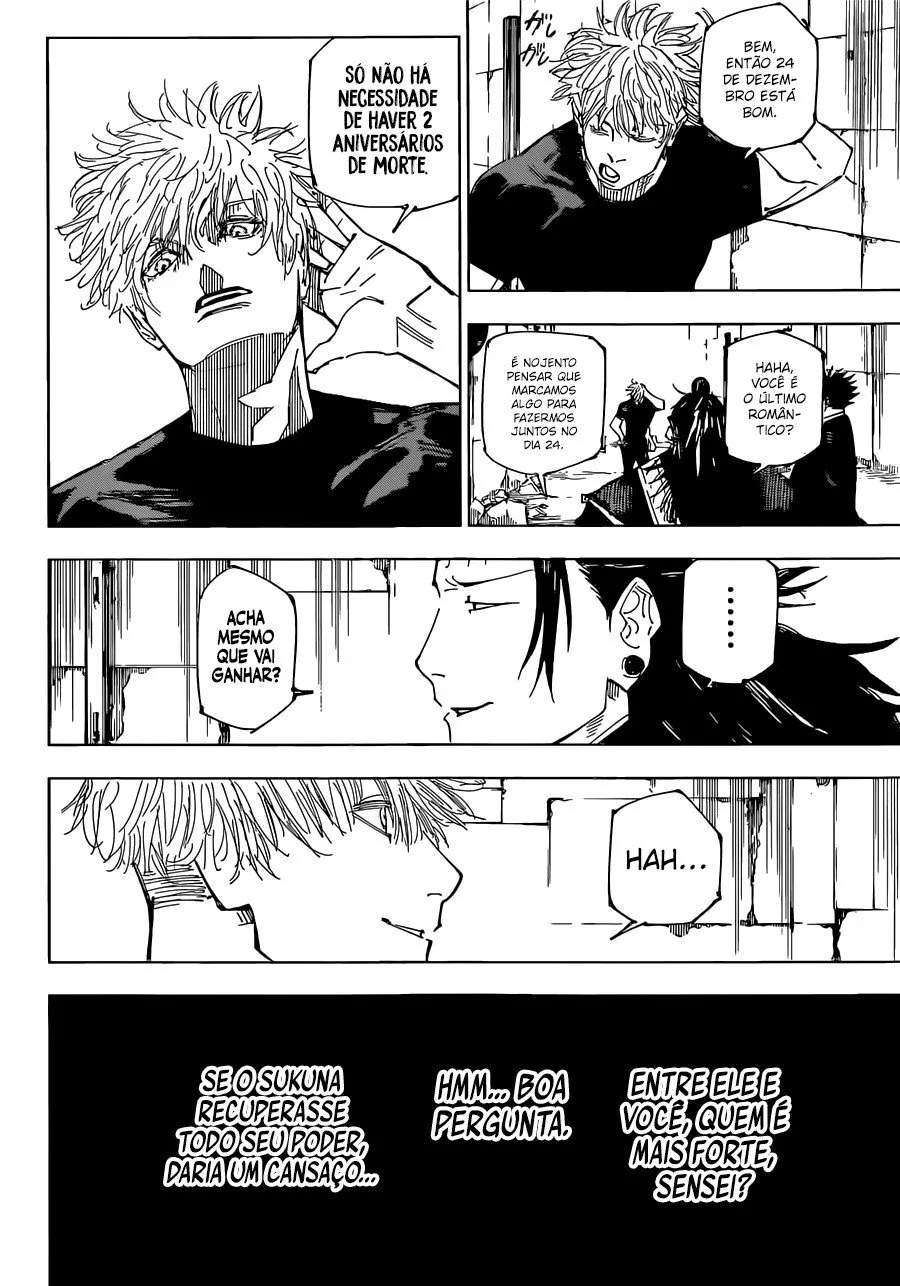 Jujutsu Kaisen — Cap. 221, pág. 18