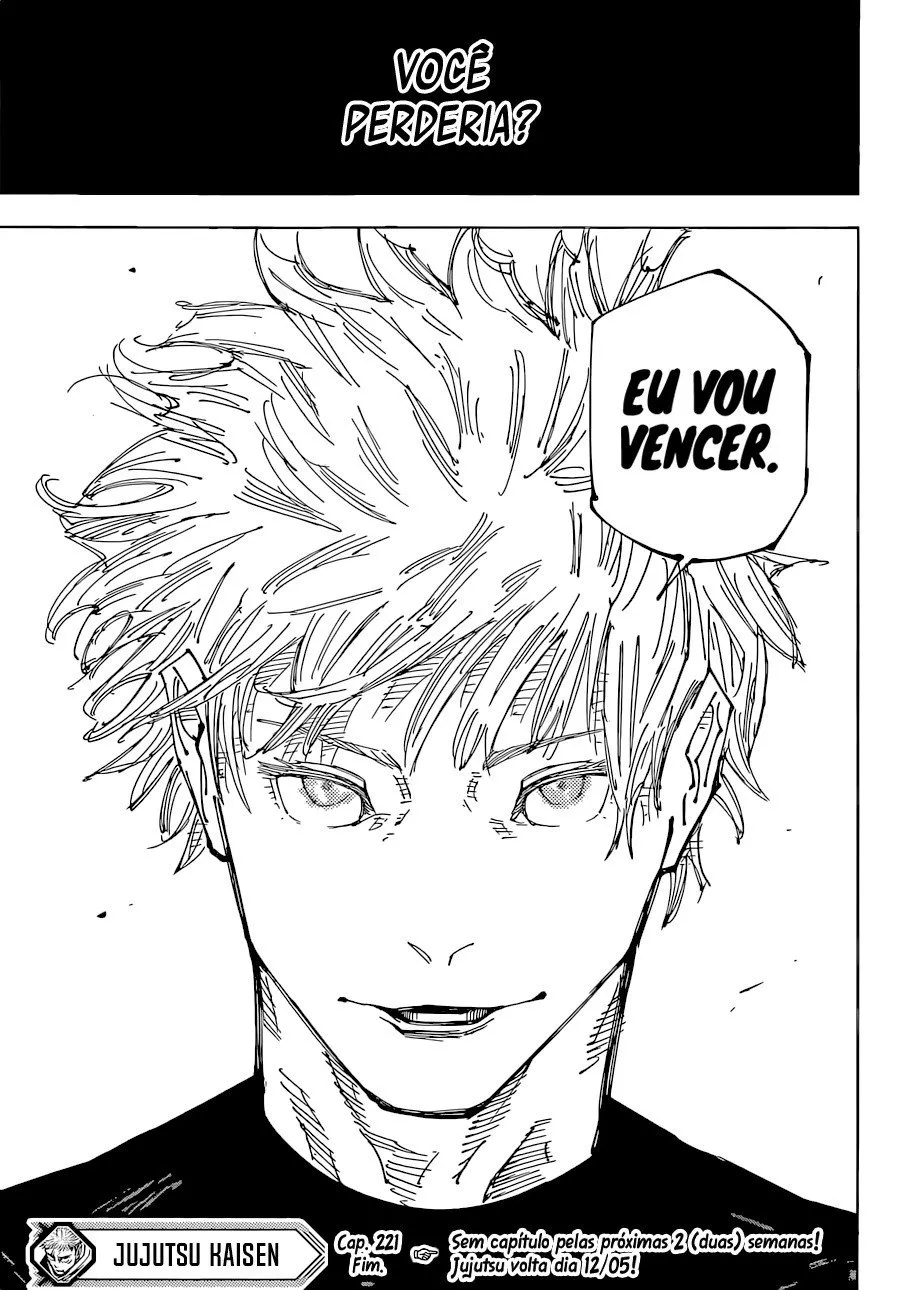 Jujutsu Kaisen — Cap. 221, pág. 19
