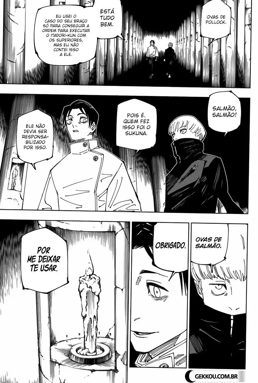 Jujutsu Kaisen — Cap. 222, pág. 12