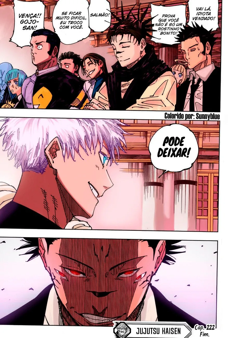 Jujutsu Kaisen — Cap. 222, pág. 21