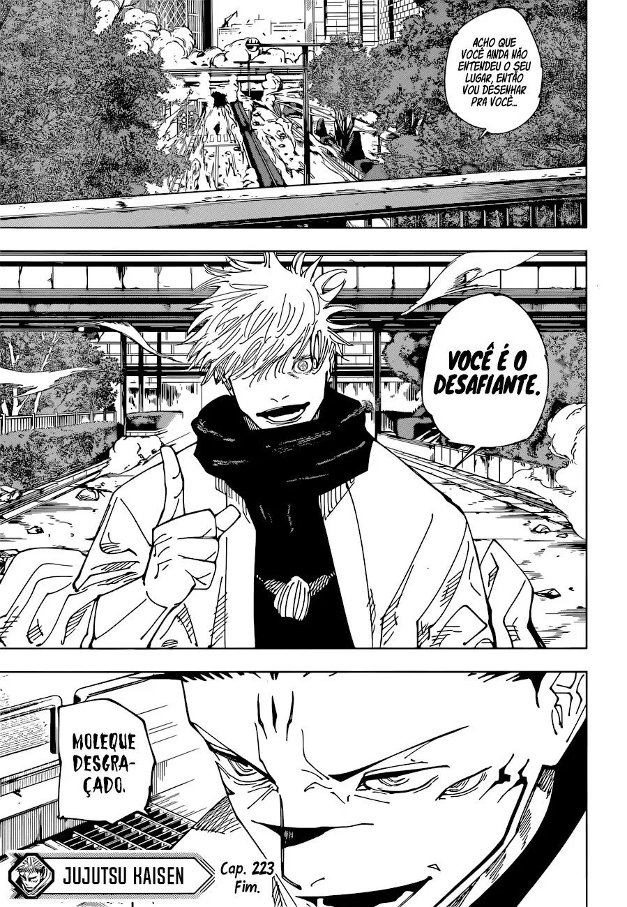 Jujutsu Kaisen — Cap. 223, pág. 18