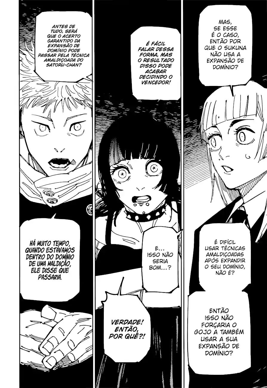 Jujutsu Kaisen — Cap. 225, pág. 6