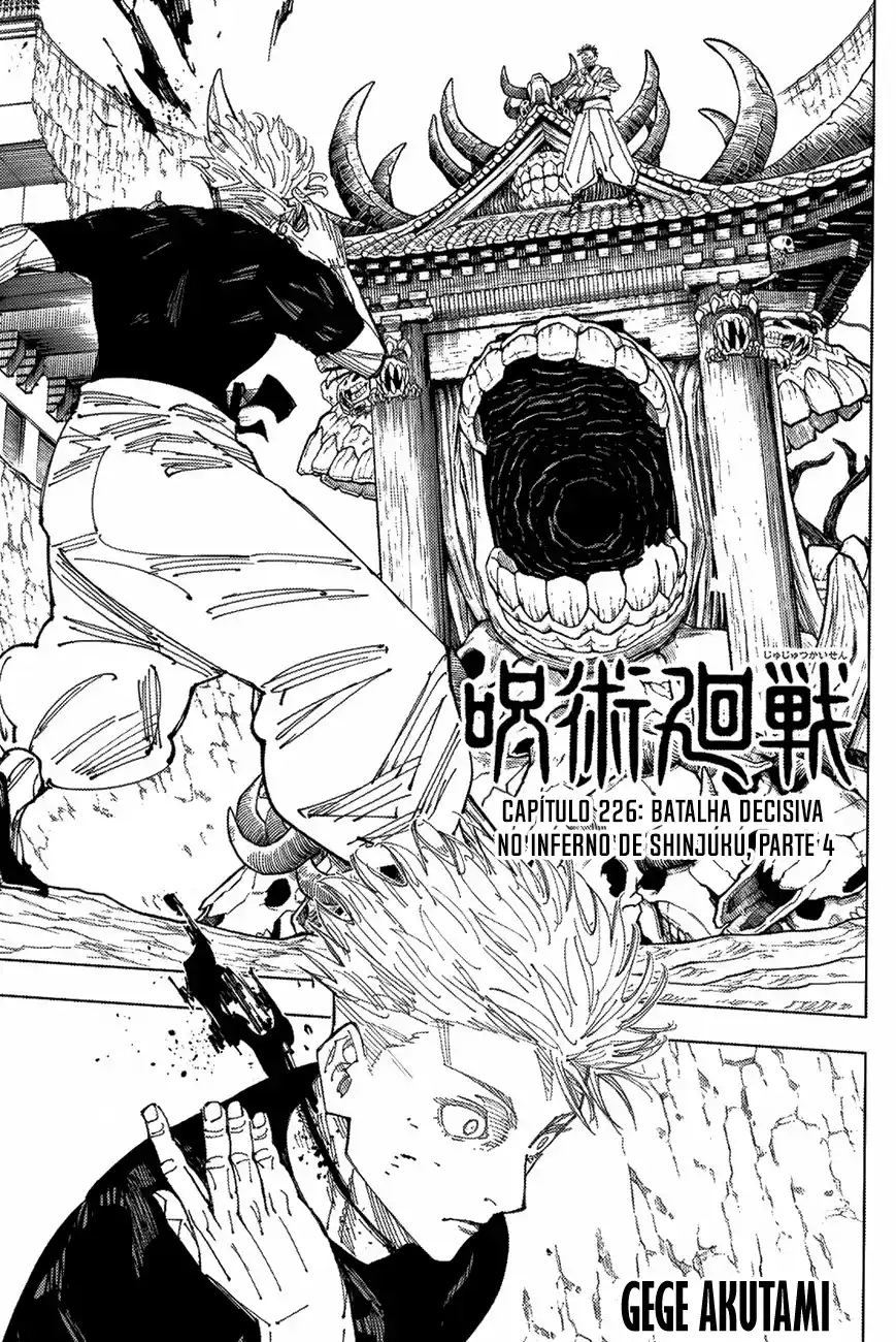Jujutsu Kaisen — Cap. 226, pág. 3