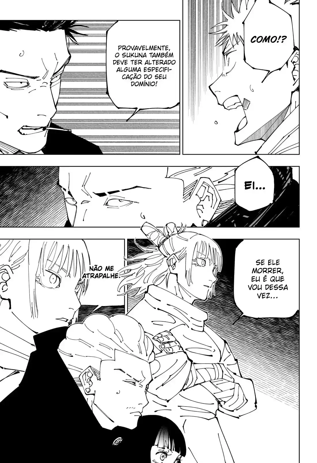 Jujutsu Kaisen — Cap. 227, pág. 17