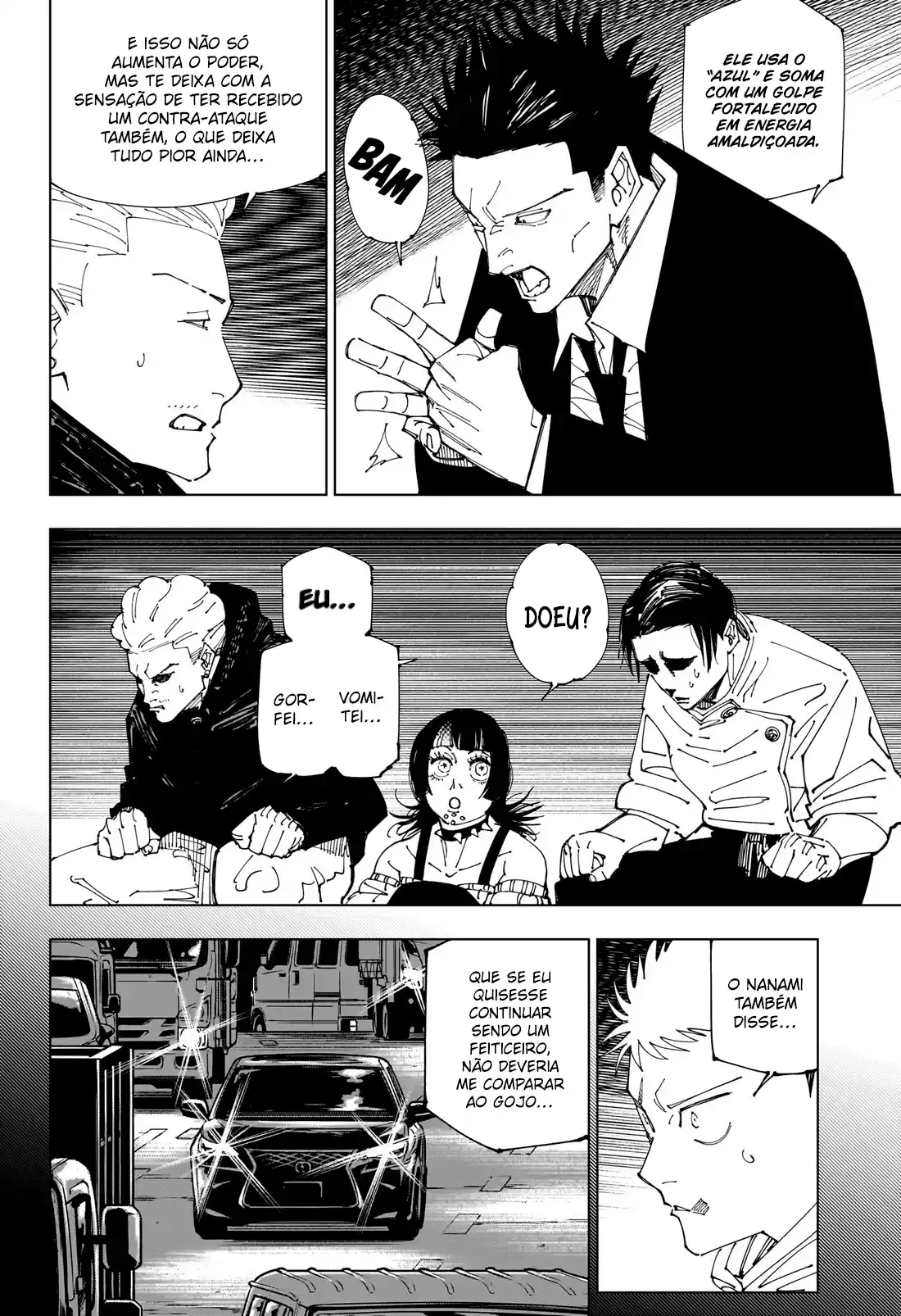 Jujutsu Kaisen — Cap. 231, pág. 3