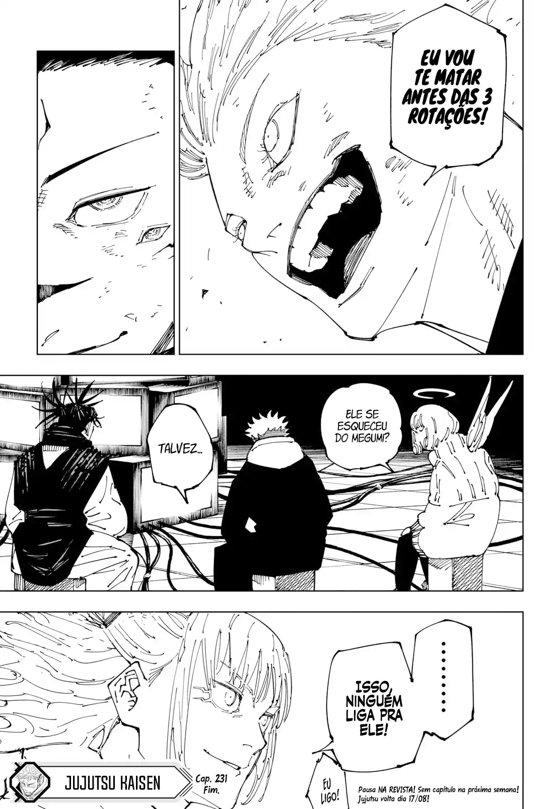 Jujutsu Kaisen — Cap. 231, pág. 19