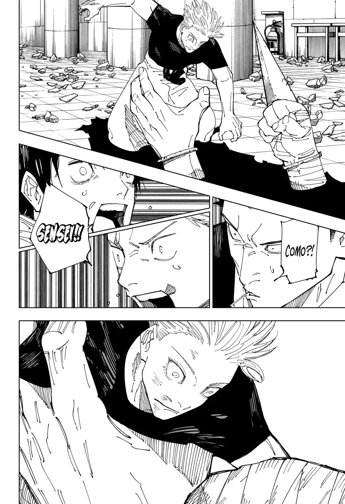 Jujutsu Kaisen — Cap. 232, pág. 18