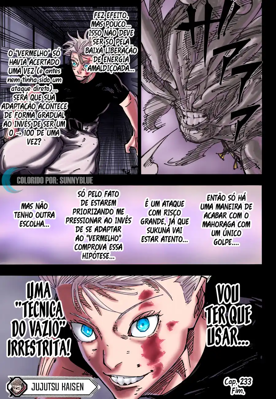 Jujutsu Kaisen — Cap. 233, pág. 23