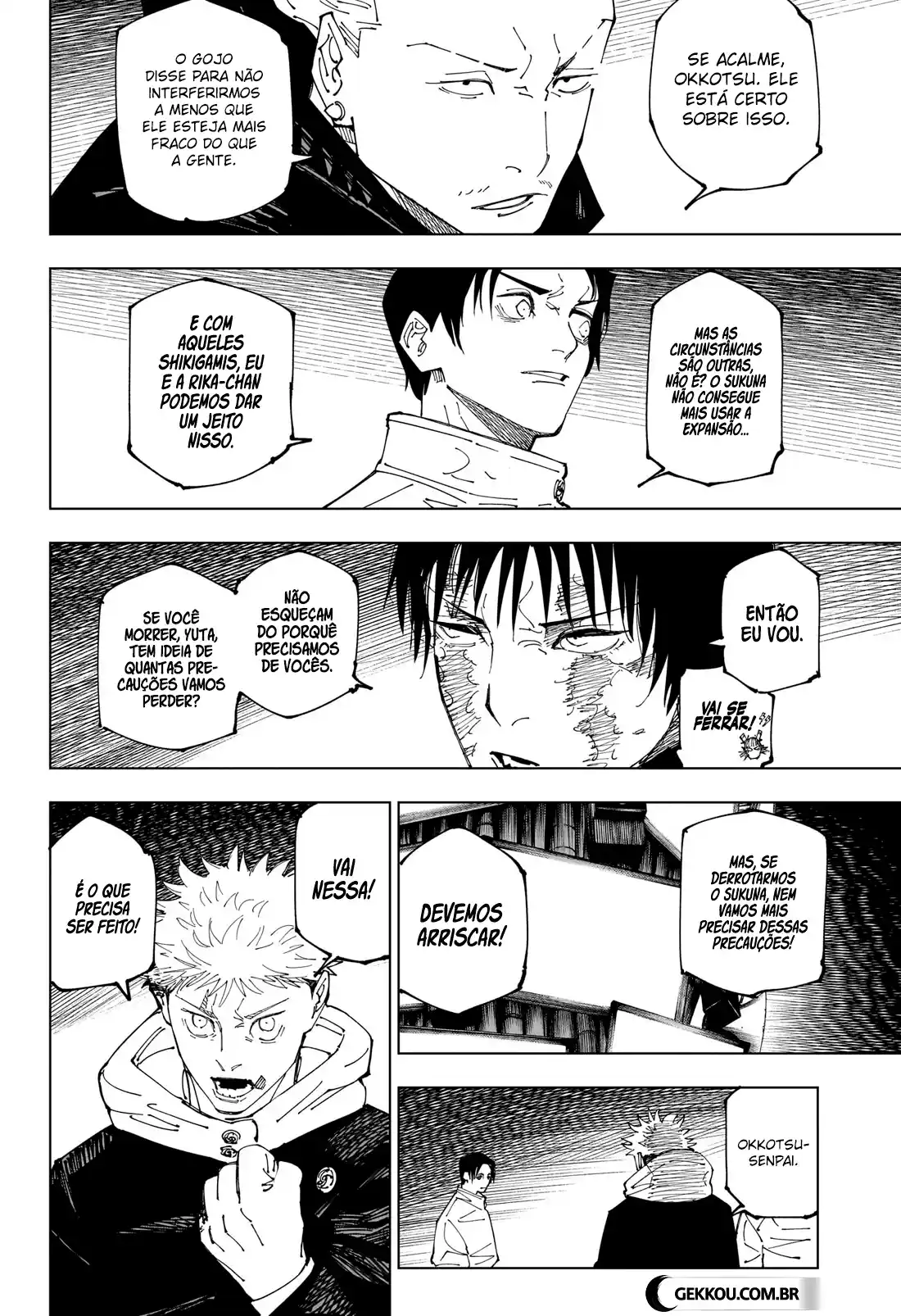 Jujutsu Kaisen — Cap. 234, pág. 4