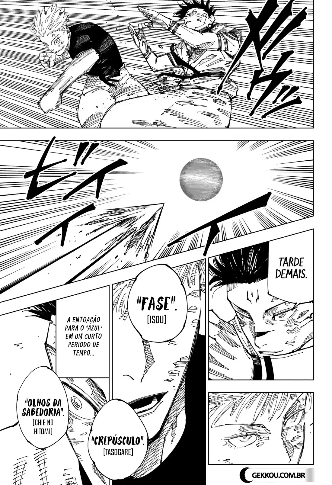 Jujutsu Kaisen — Cap. 235, pág. 15