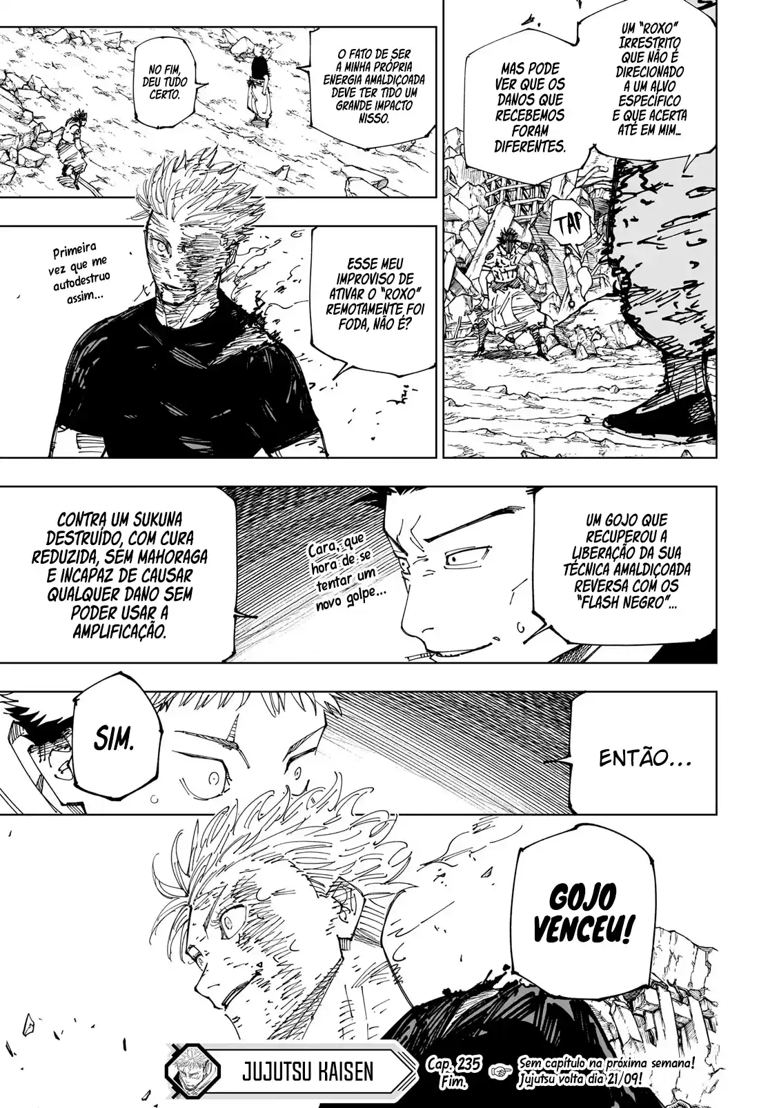 Jujutsu Kaisen — Cap. 235, pág. 20